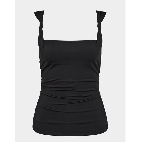 236. SIR. Elm Twist Black Stretch Tank Top $260 Sz 0 XS EUC - Picture 4 of 4